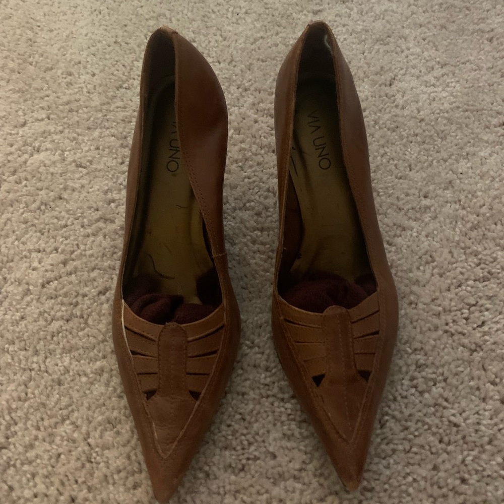 Via Uno Brazilian Leather Shoes